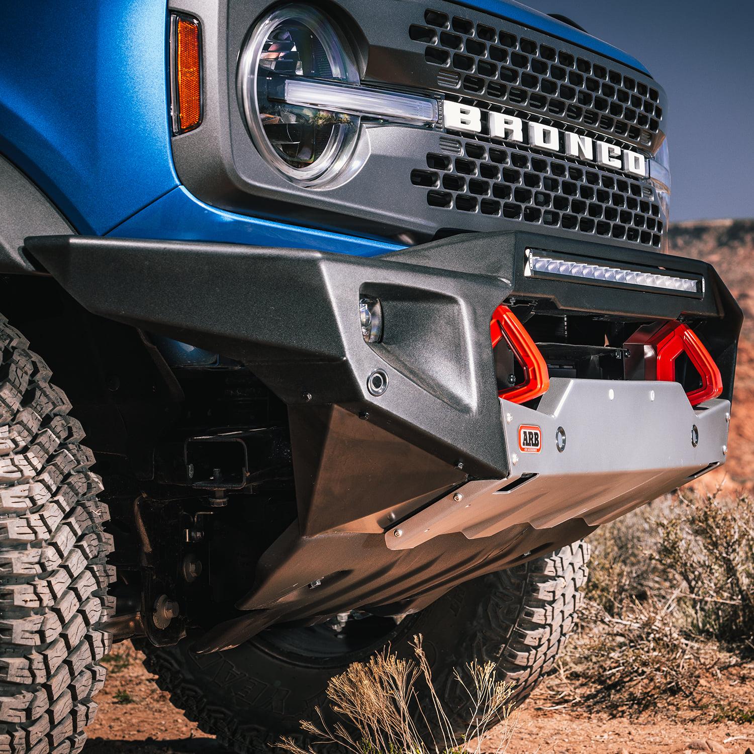 Ford Bronco ARB releases pricing for front / rear bumpers and frame mounted sliders for 2021 Bronco ARB front bumper 2021 Bronco