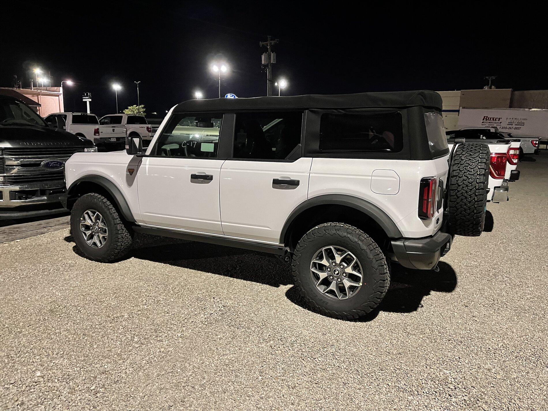 Ford Bronco Who's a 7/19 build? 84AFD3B5-14A8-423F-869D-57B4D0C4EFC7