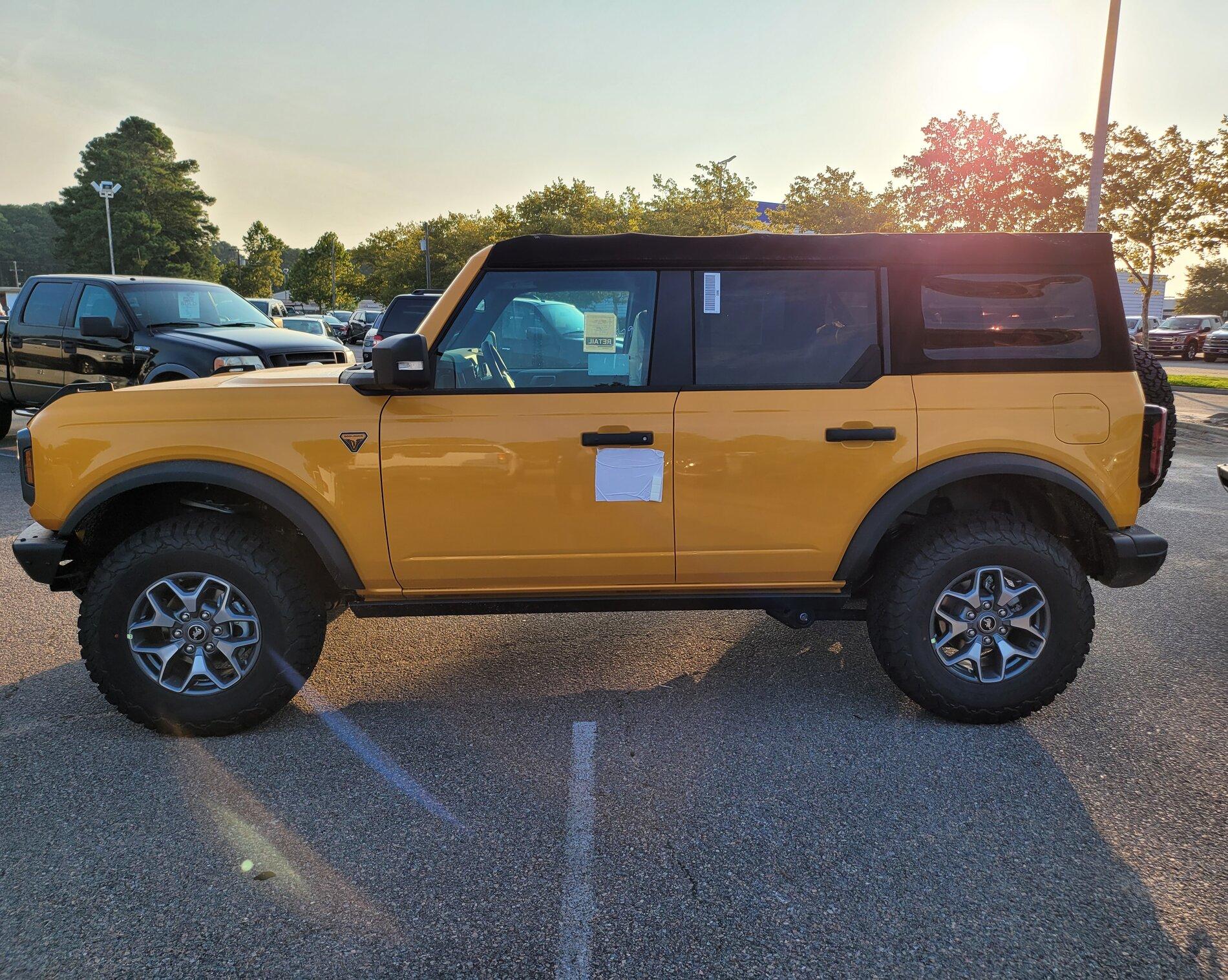 Ford Bronco 7/15 Blend Date Folks 20210812_073248