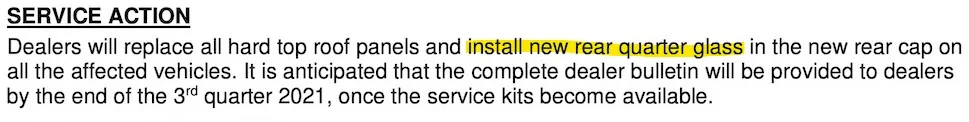 Ford Bronco 📣 Ford announces MIC hardtop solution (program 21B49): unscheduled orders will get MY2022, delivered & built Broncos will have tops replaced Screenshot 2021-08-12 081321