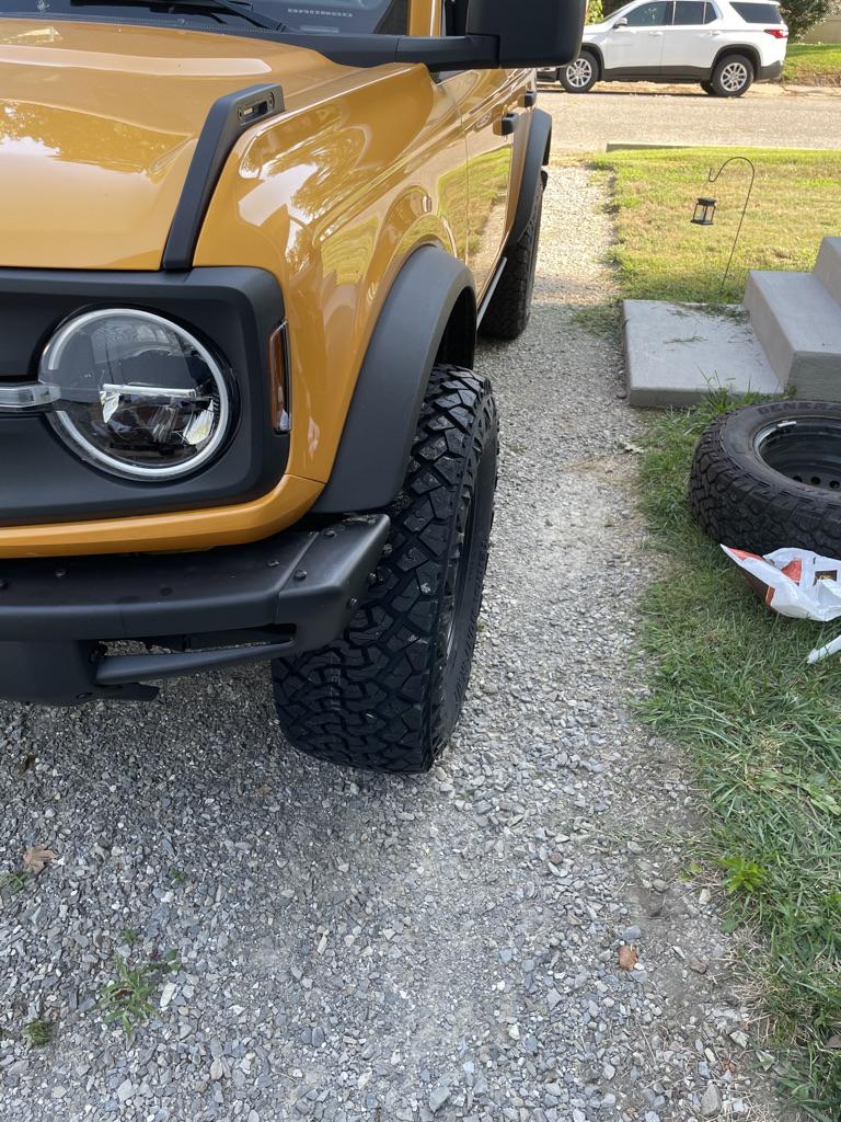 Ford Bronco DIY Install of 4WP Level Lift Kit on Black Diamond 2021 Bronco AEFCF303-49B0-4B03-8D2A-F23748398B43_1_105_c