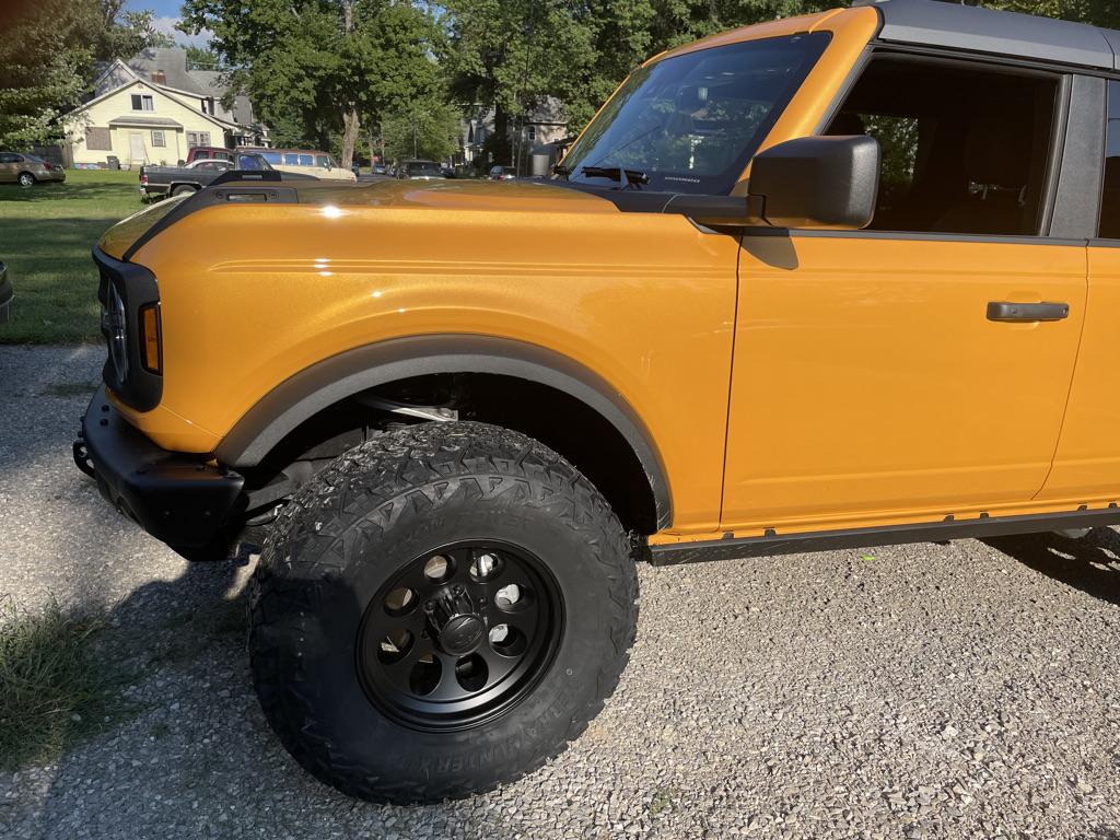 Ford Bronco DIY Install of 4WP Level Lift Kit on Black Diamond 2021 Bronco 2B06513E-0065-46BC-824C-0518DDA4FCCC_1_105_c