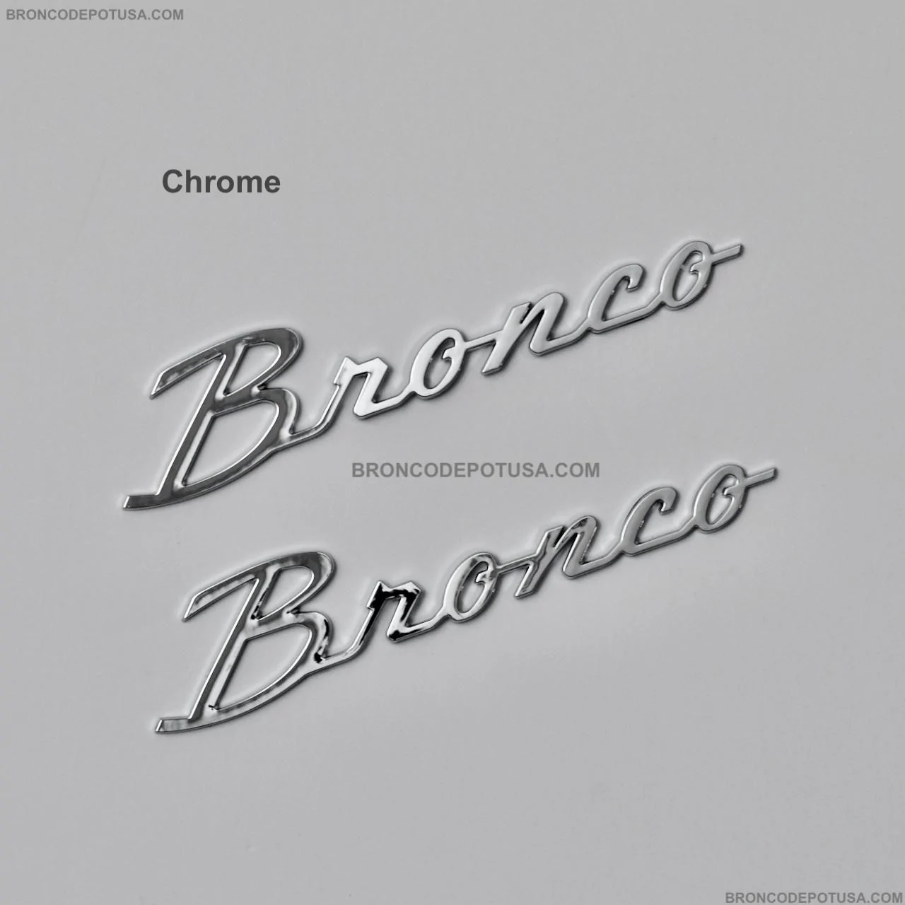 Ford Bronco Adhesive backed Heritage Bronco Fender Badges by BroncoDepotUSA [NO LONGER AVAILABLE] DSC_8313