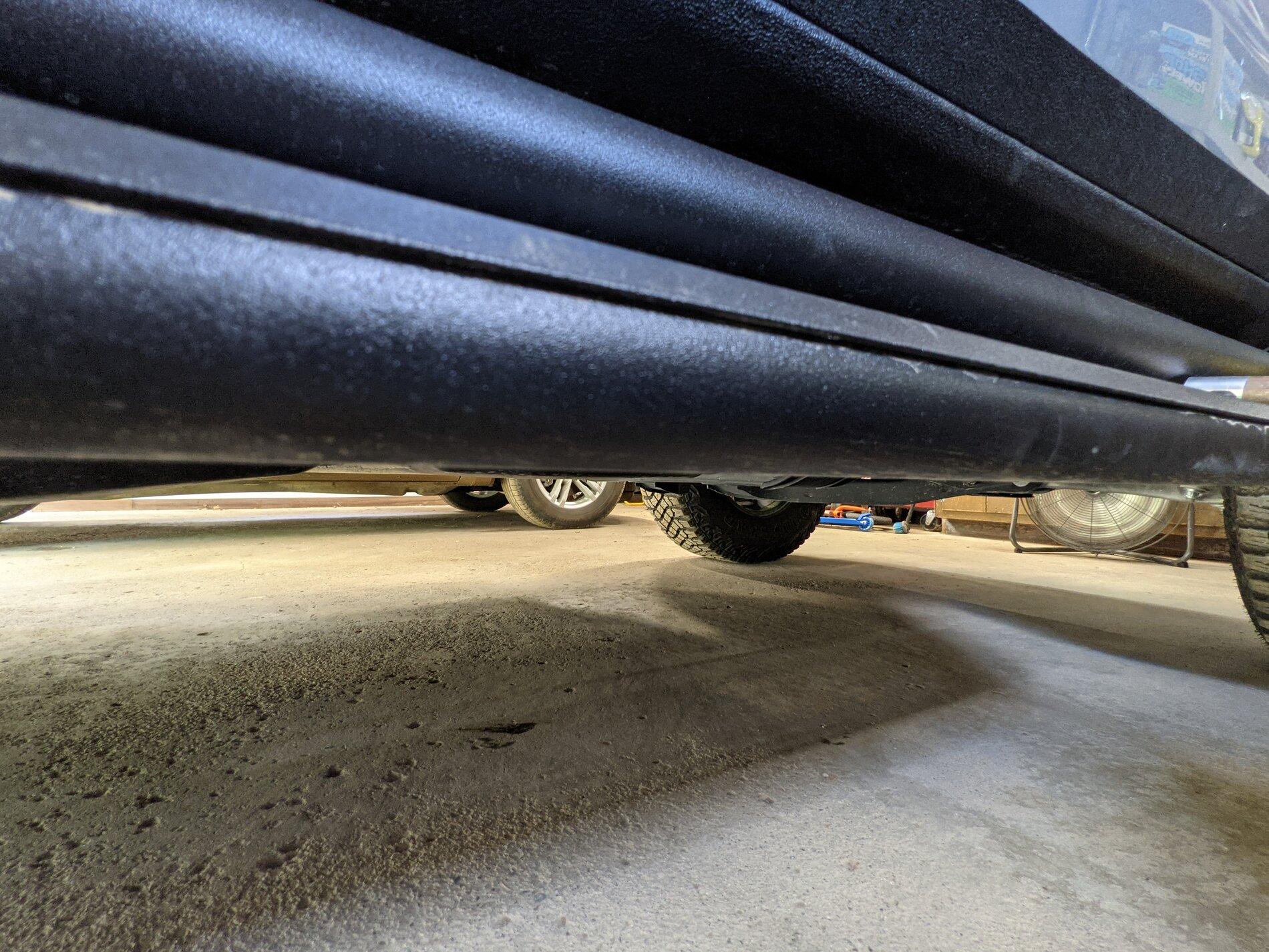 Ford Bronco Go Rhino Dominator Extreme D1 Sidesteps Installed on 4-Door Wildtrak PXL_20210815_193259948