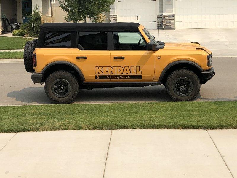 Ford Bronco Got a dealer demo today wJa6Qjd