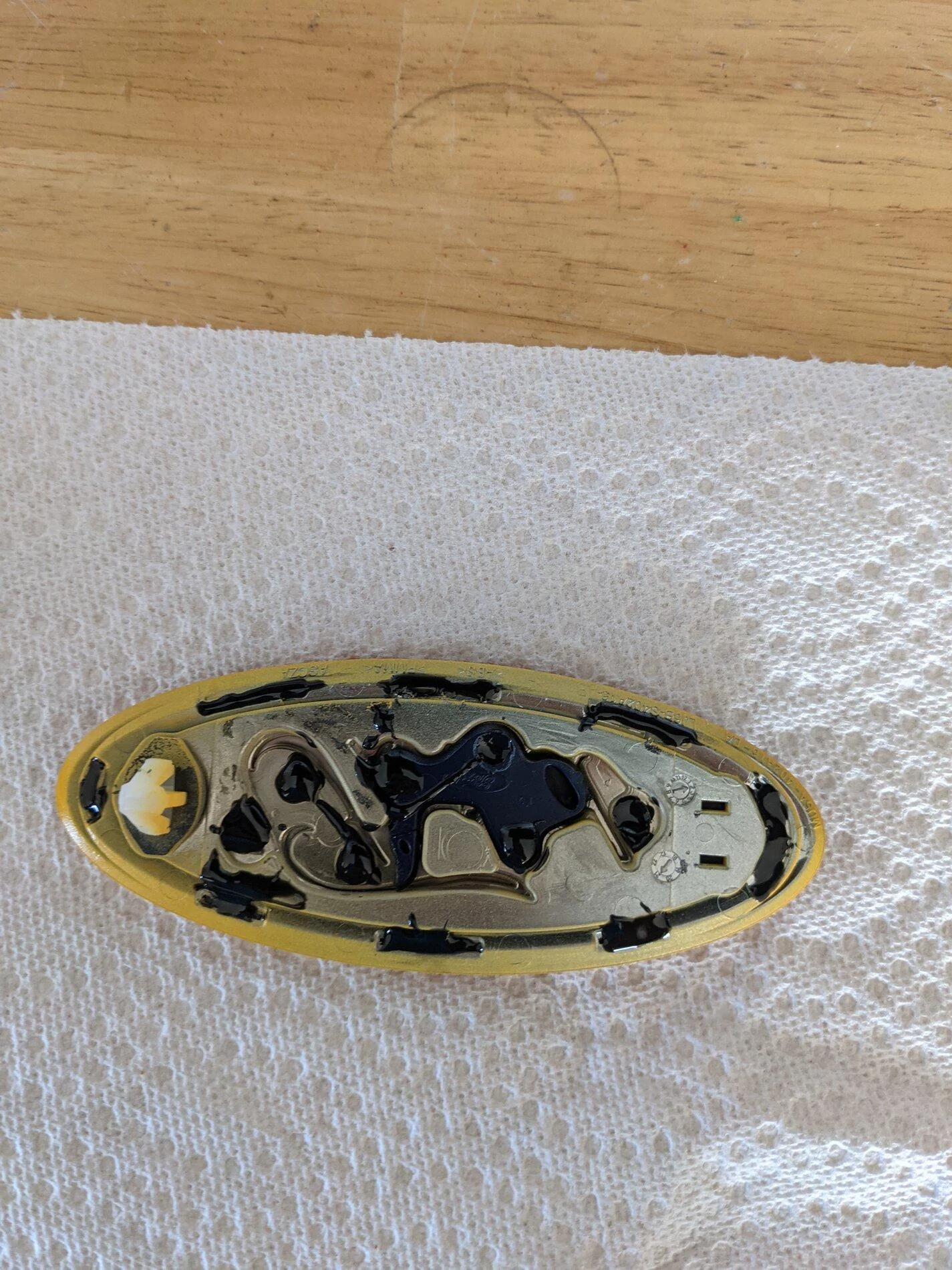 Ford Bronco Ford Emblem painting DIY PXL_20210815_205649314
