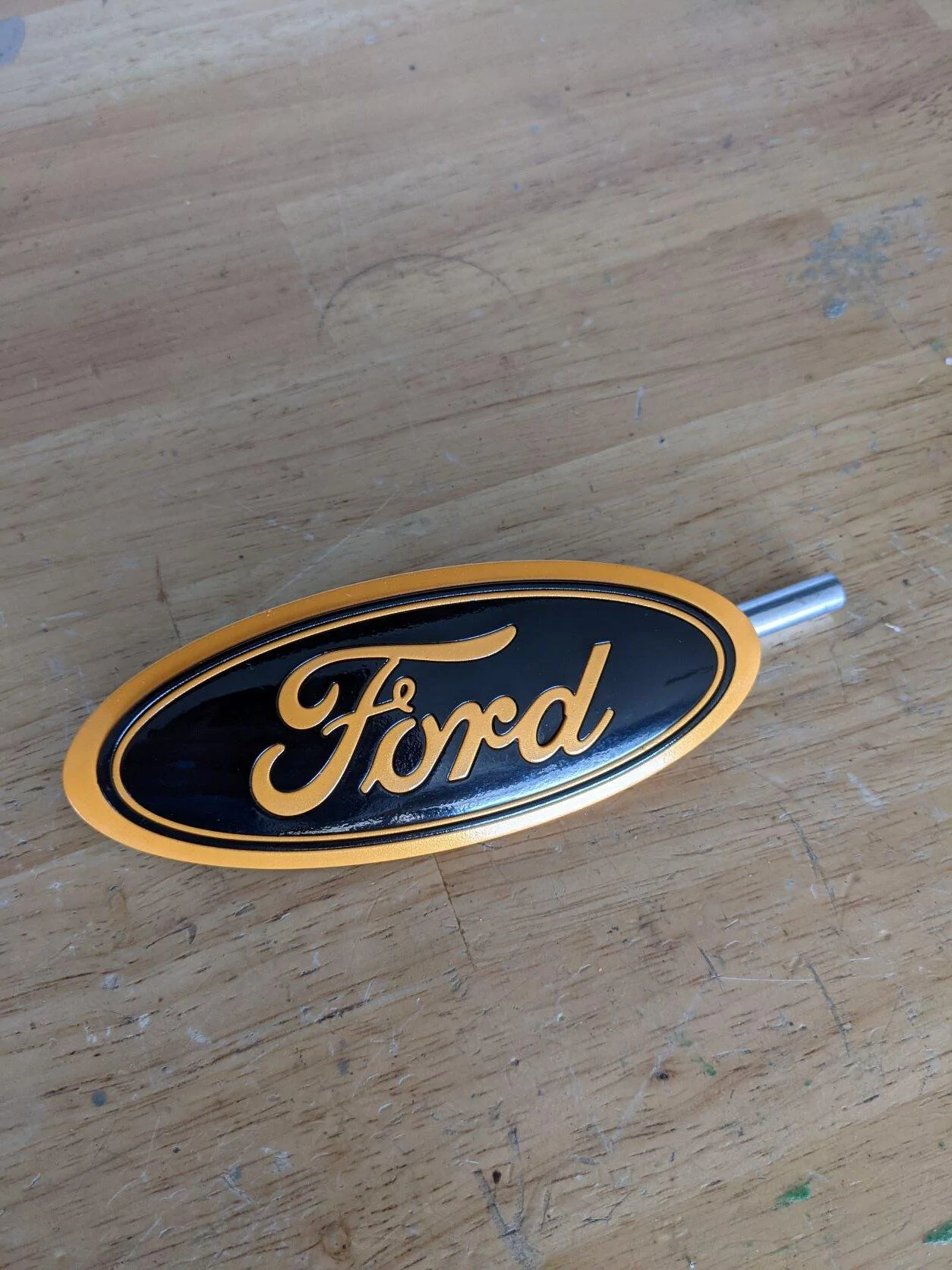 Ford Bronco Ford Emblem painting DIY PXL_20210815_204814925