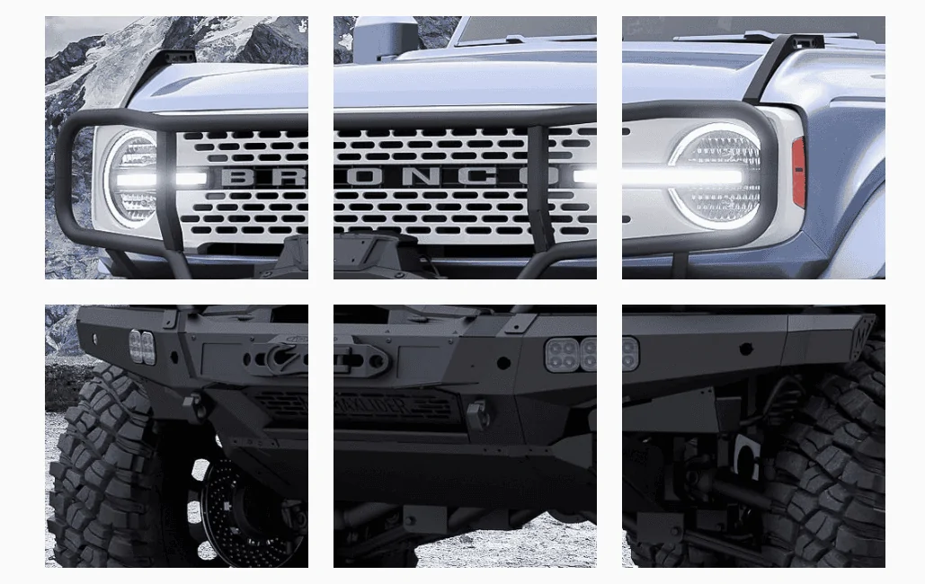 Ford Bronco Maxlider Front Bumper bumper