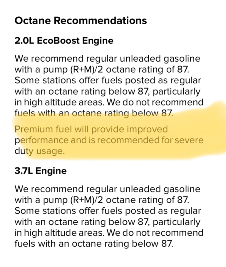 Ford Bronco Turbocharged Engine Advice - tips or tricks for maintenance? 1629154872257
