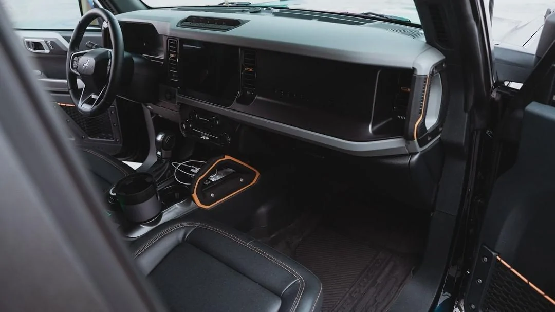 Ford Bronco Xpel Stealth PPF wrapped Antimatter Blue Bronco 2021 Bronco Xpel Stealth Wrap on Antimatter Blue 1