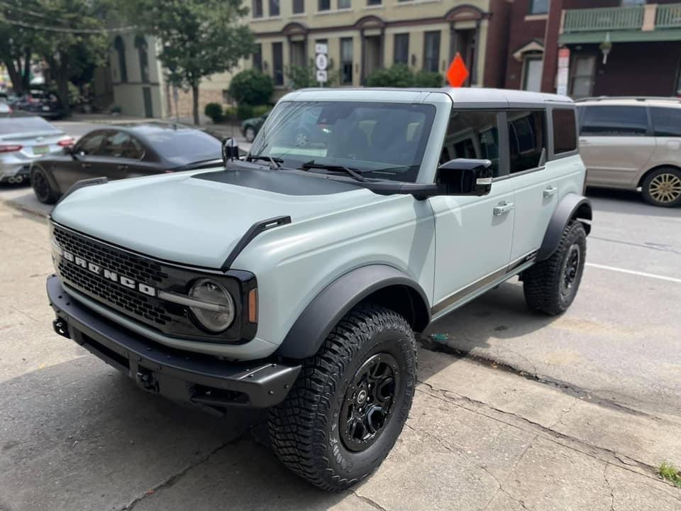 Ford Bronco Xpel Stealth PPF wrapped Antimatter Blue Bronco 03D6C817-6963-40A6-B960-ADB7988189BF