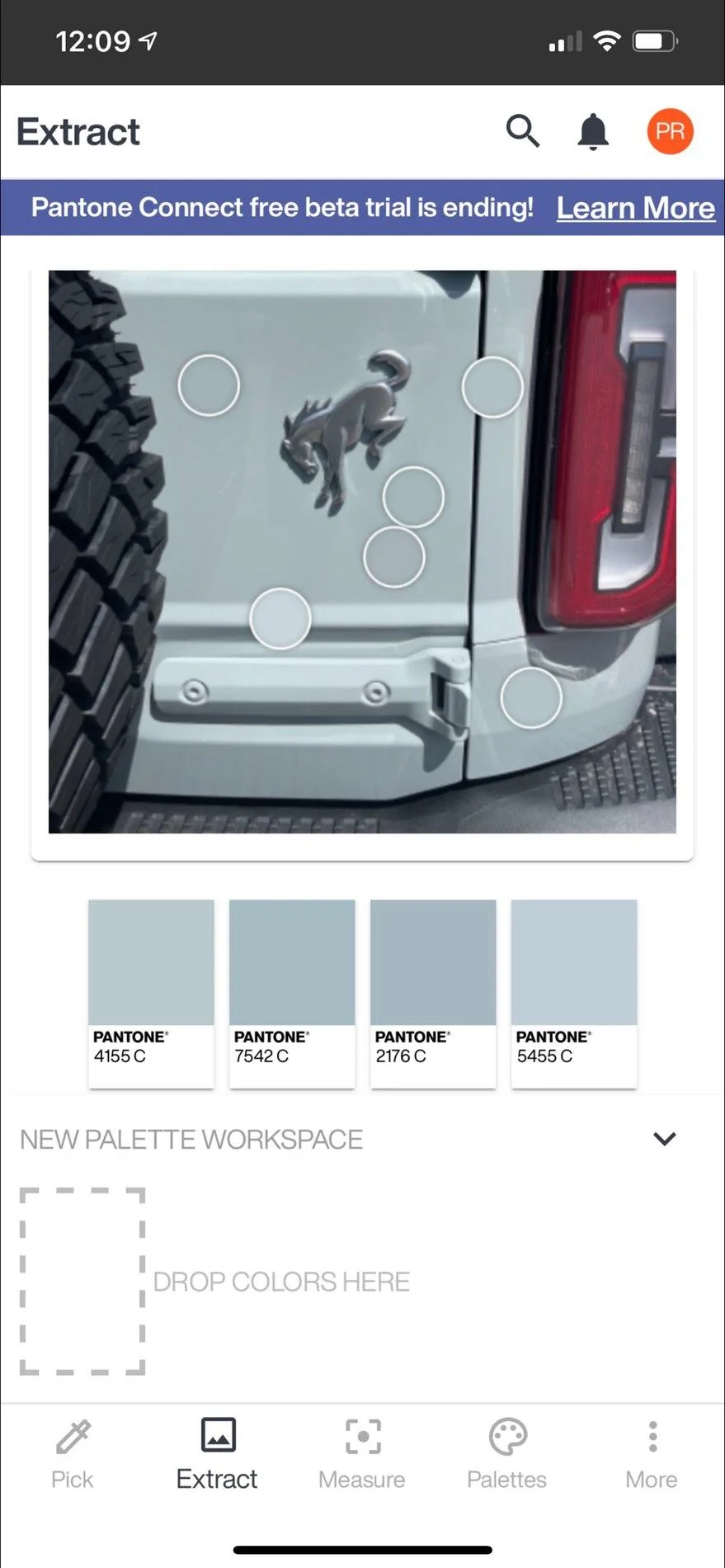 Ford Bronco Cactus Gray Color Match IMG_5898