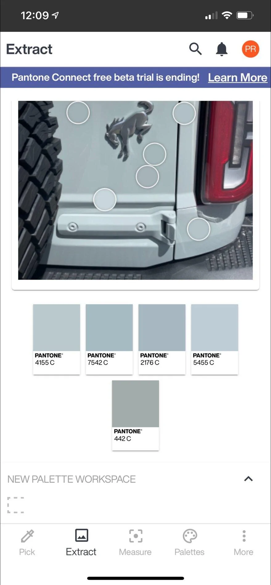 Ford Bronco Cactus Gray Color Match IMG_5899