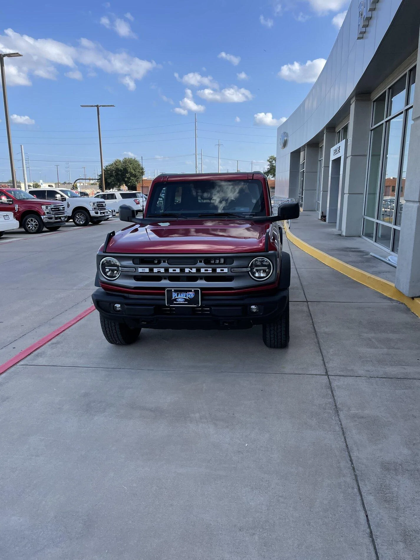 Ford Bronco RAPID RED Bronco Club 137CE25C-B545-43B3-BEC8-555D8C7F9353