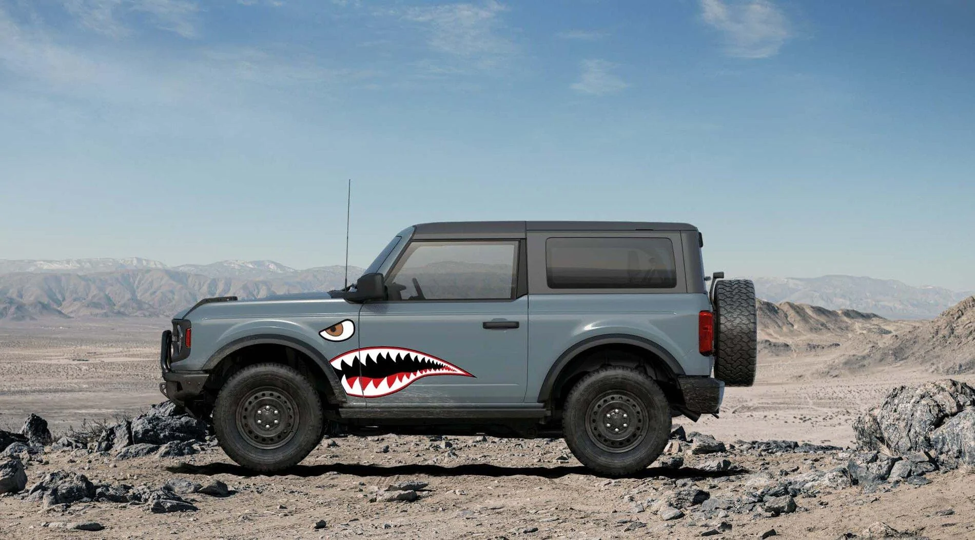 Ford Bronco Just having some fun with Photoshop renderings Area 51 mouth copy