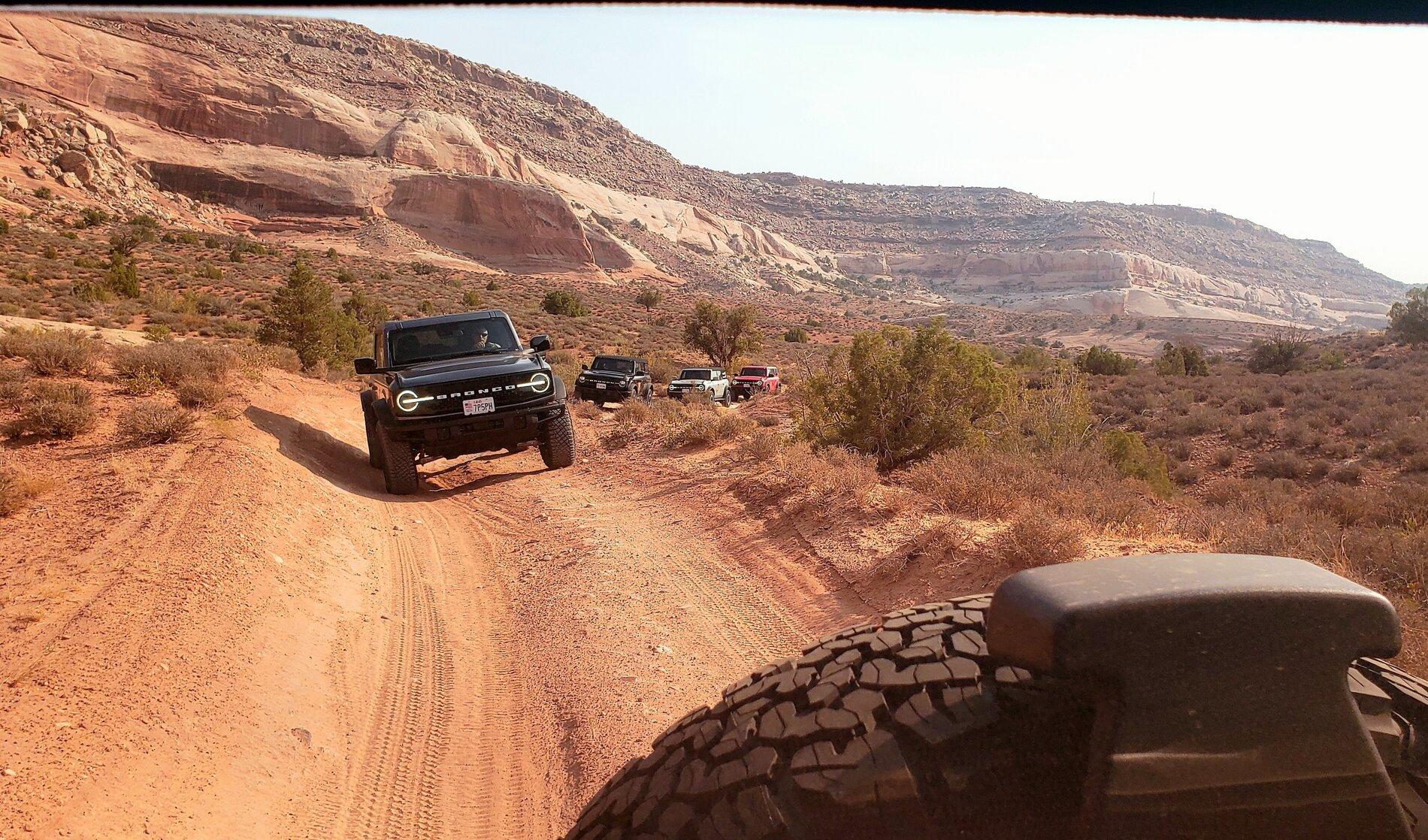 Ford Bronco First Group @ Moab Off-Roadeo: Bronco Drive Notes & Video 20210817_205115