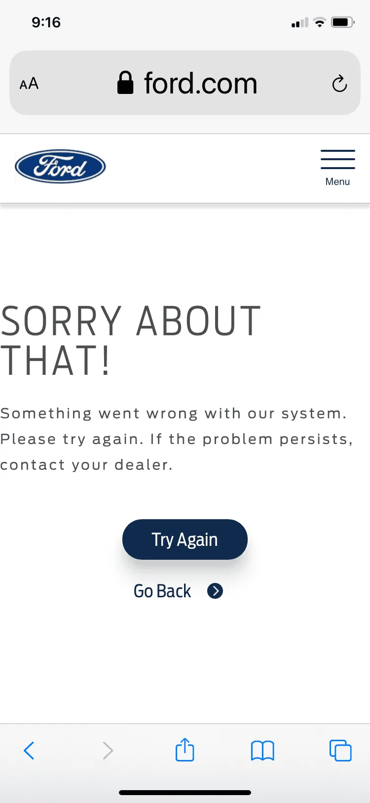 Ford Bronco Reservation disappeared on Ford.com CAAF4E87-5BAD-4921-B110-5BBCC1C72EFB