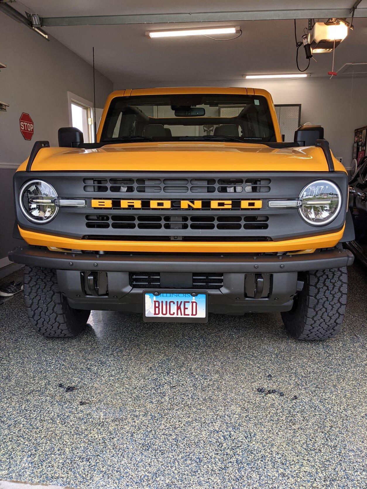 Ford Bronco Ford Emblem painting DIY PXL_20210806_214306498