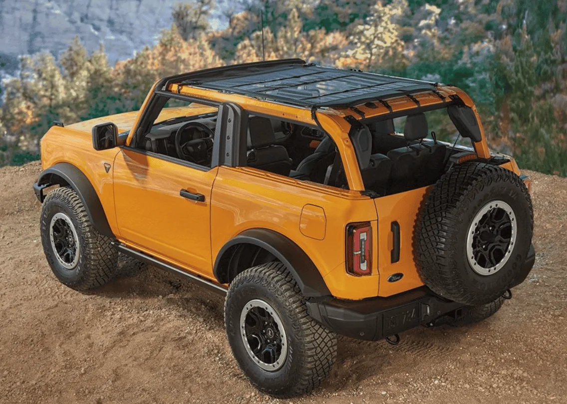 Ford Bronco Bimini top - non-mesh - 1629303793481