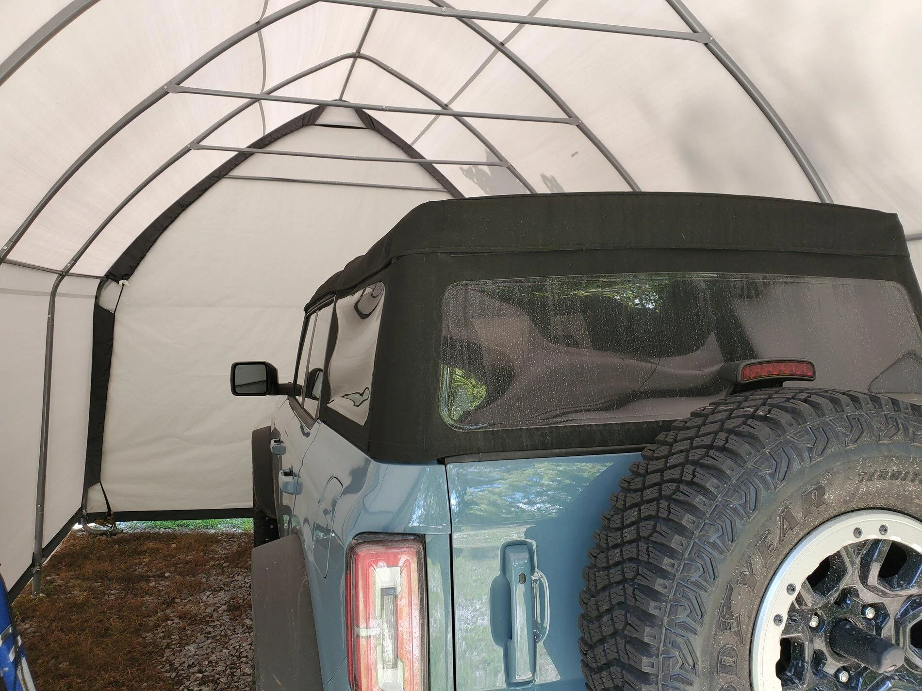 Ford Bronco Carport option for your Bronco 20210818_141940