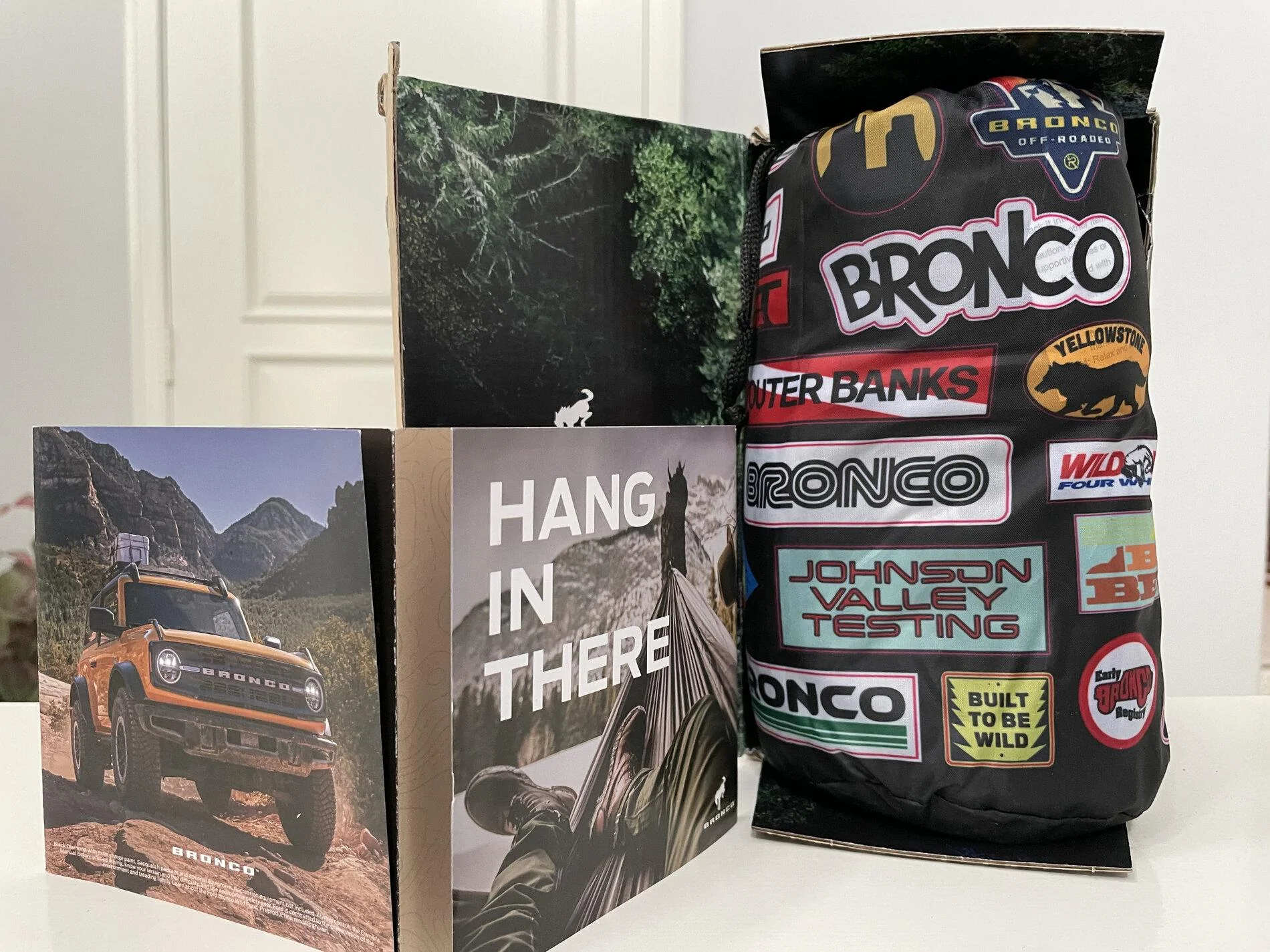 Ford Bronco Hammock swag gift thread IMG_0414
