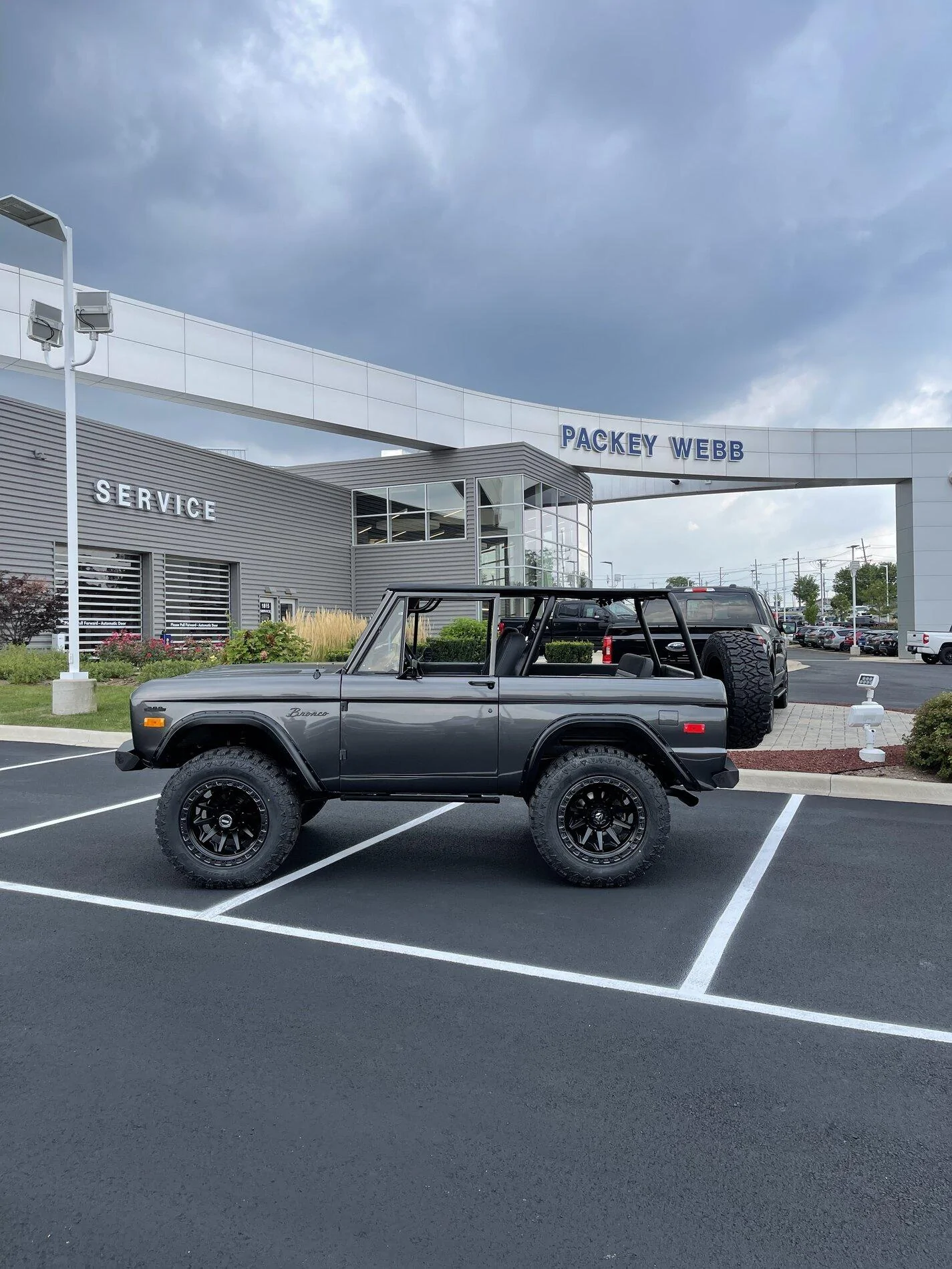 Ford Bronco What’s old is New! My 14 mo body off restoration of 1974 Bronco is complete and poses with 47 yr younger 2021 Wildtrack A3587E37-B679-40A7-9C9E-B55239A256D4