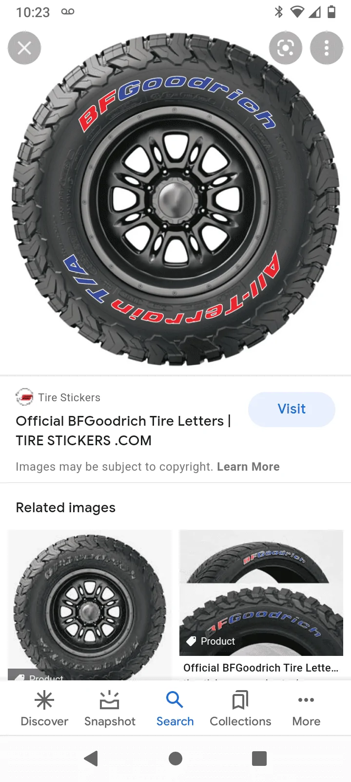 Ford Bronco Tire stickers? Tacky? Screenshot_20210818-222319