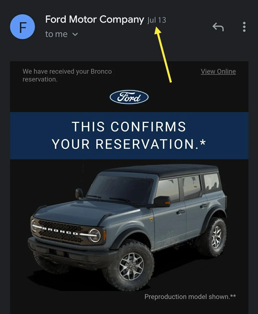 Ford Bronco Where are you in the reservation line? Screenshot_20200724-194340__01__01