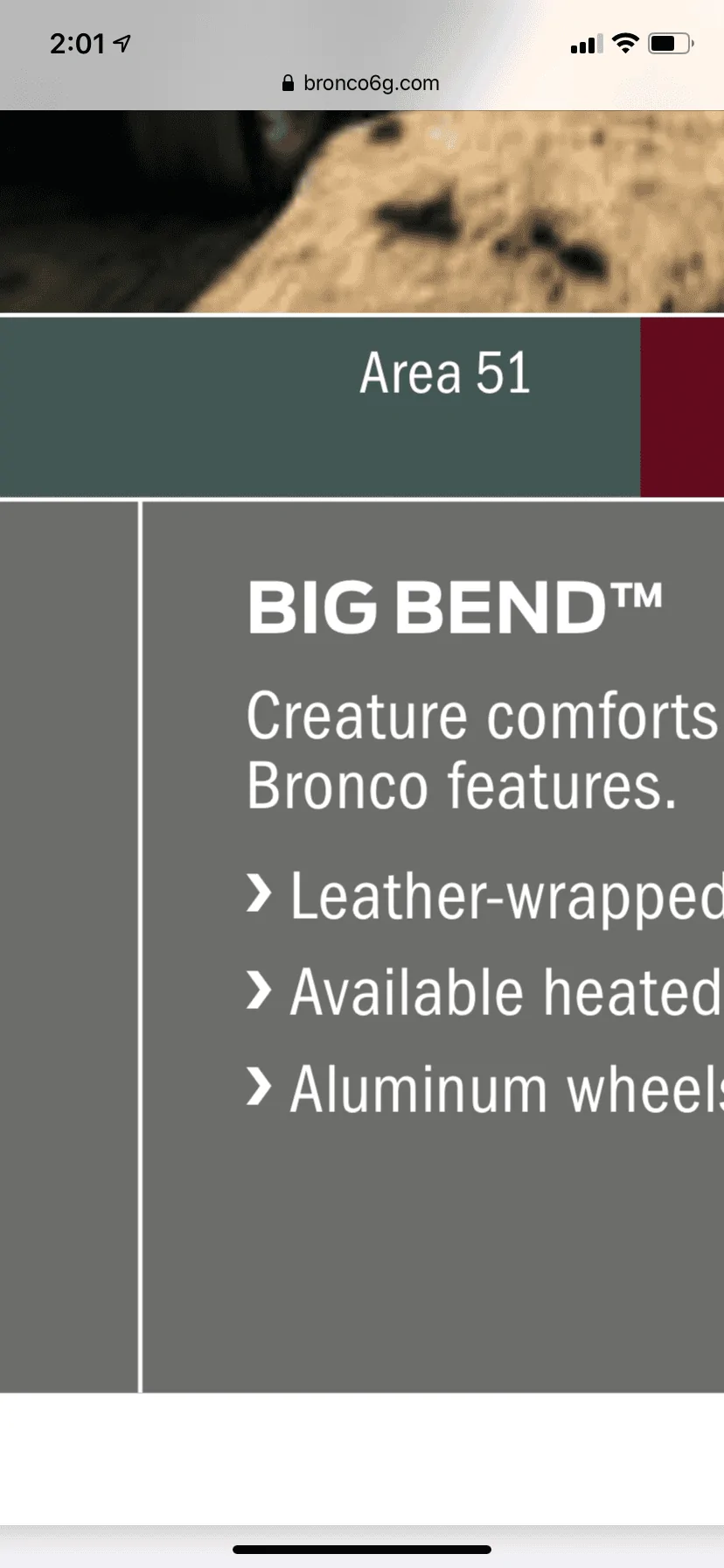 Ford Bronco Area 51 thread 812A0ACC-665C-4A3F-8AB5-64A9E0EF727E