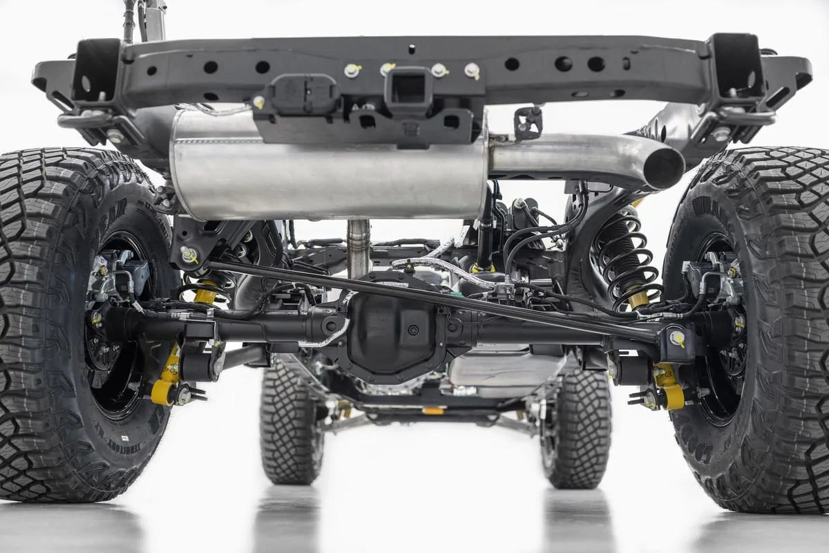 Ford Bronco Tow capacity will keep me from switching... 2021 Bronco rear setu