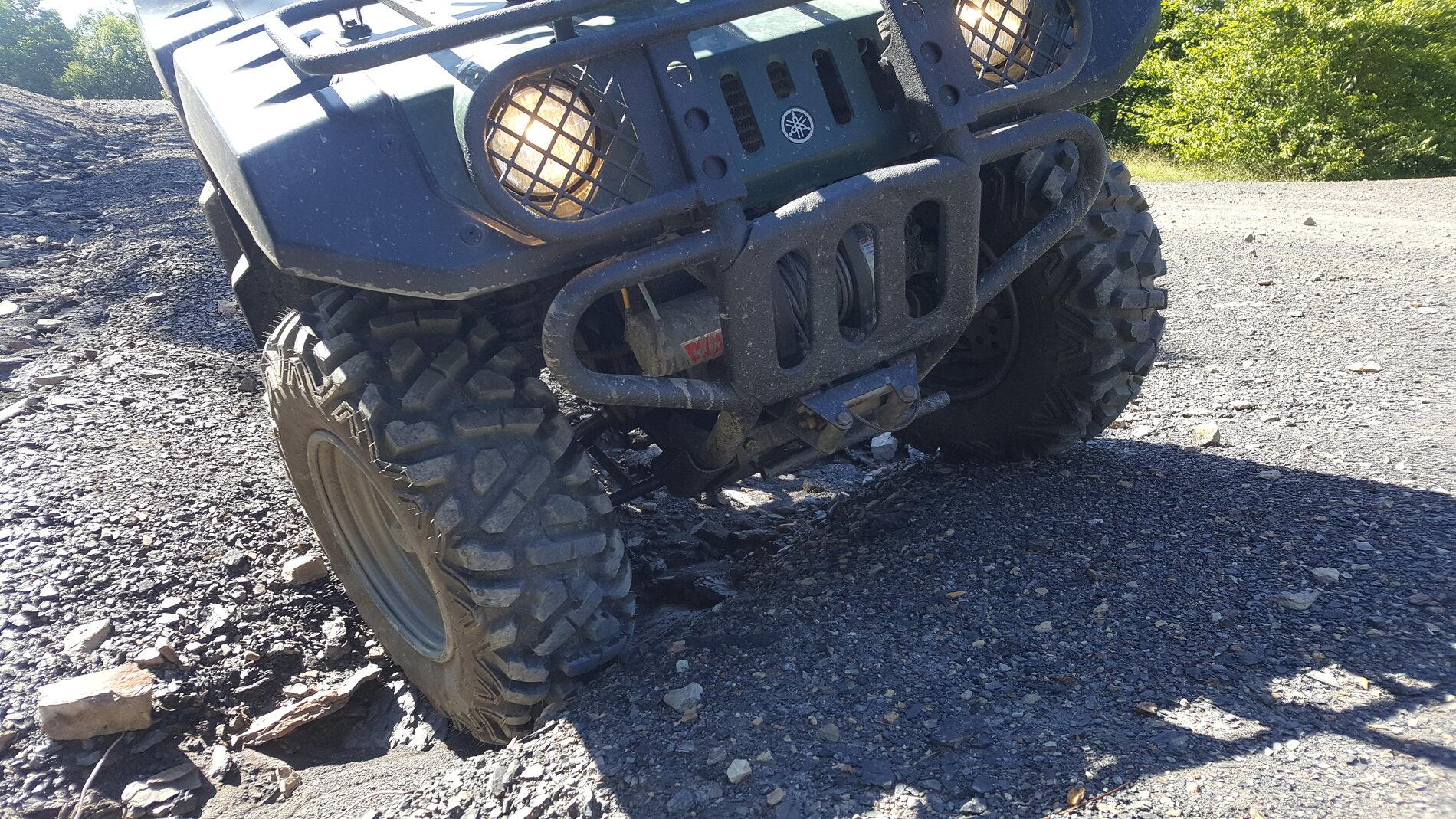 Ford Bronco Articulation vs traction aids and clearance. 20200726_102146