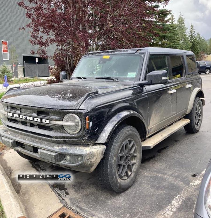 Ford Bronco Bronco Outer Banks Non Sasquatch Spotted 2021 Ford Bronco Outer Banks Regular No Sasquatach Real Life 1