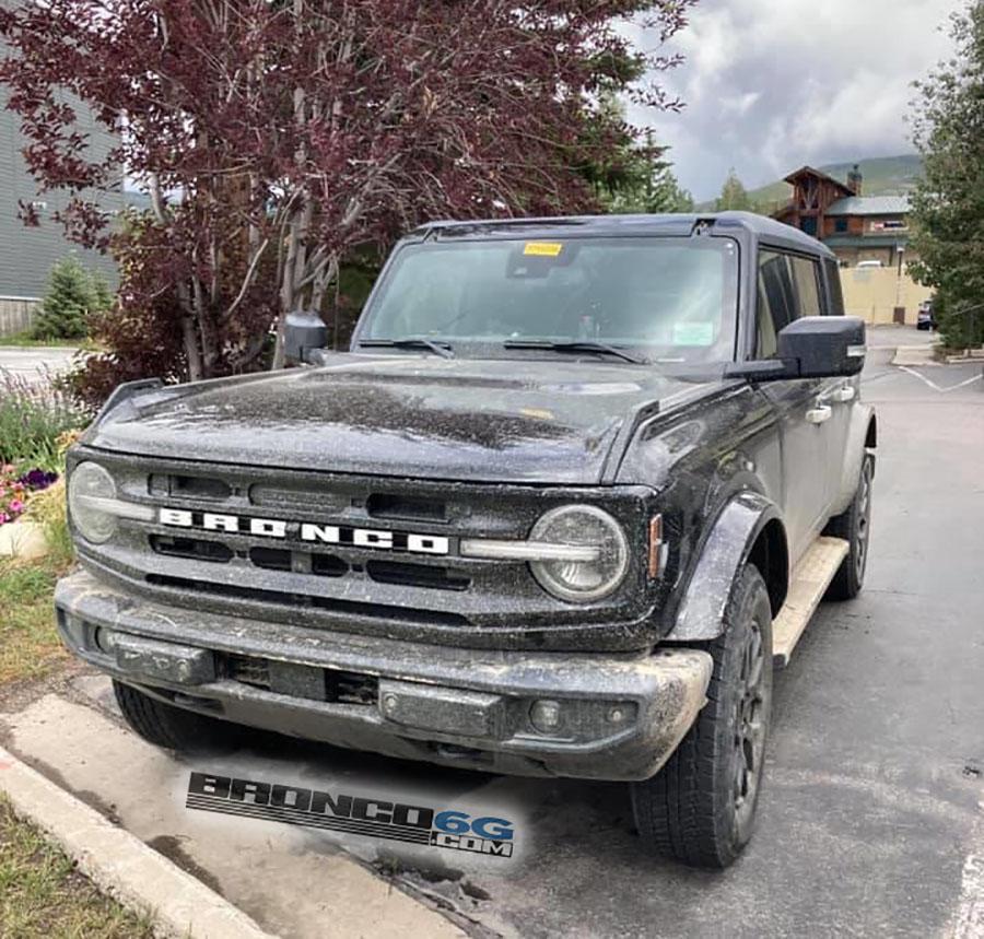 Ford Bronco Bronco Outer Banks Non Sasquatch Spotted 2021 Ford Bronco Outer Banks Regular No Sasquatach Real Life