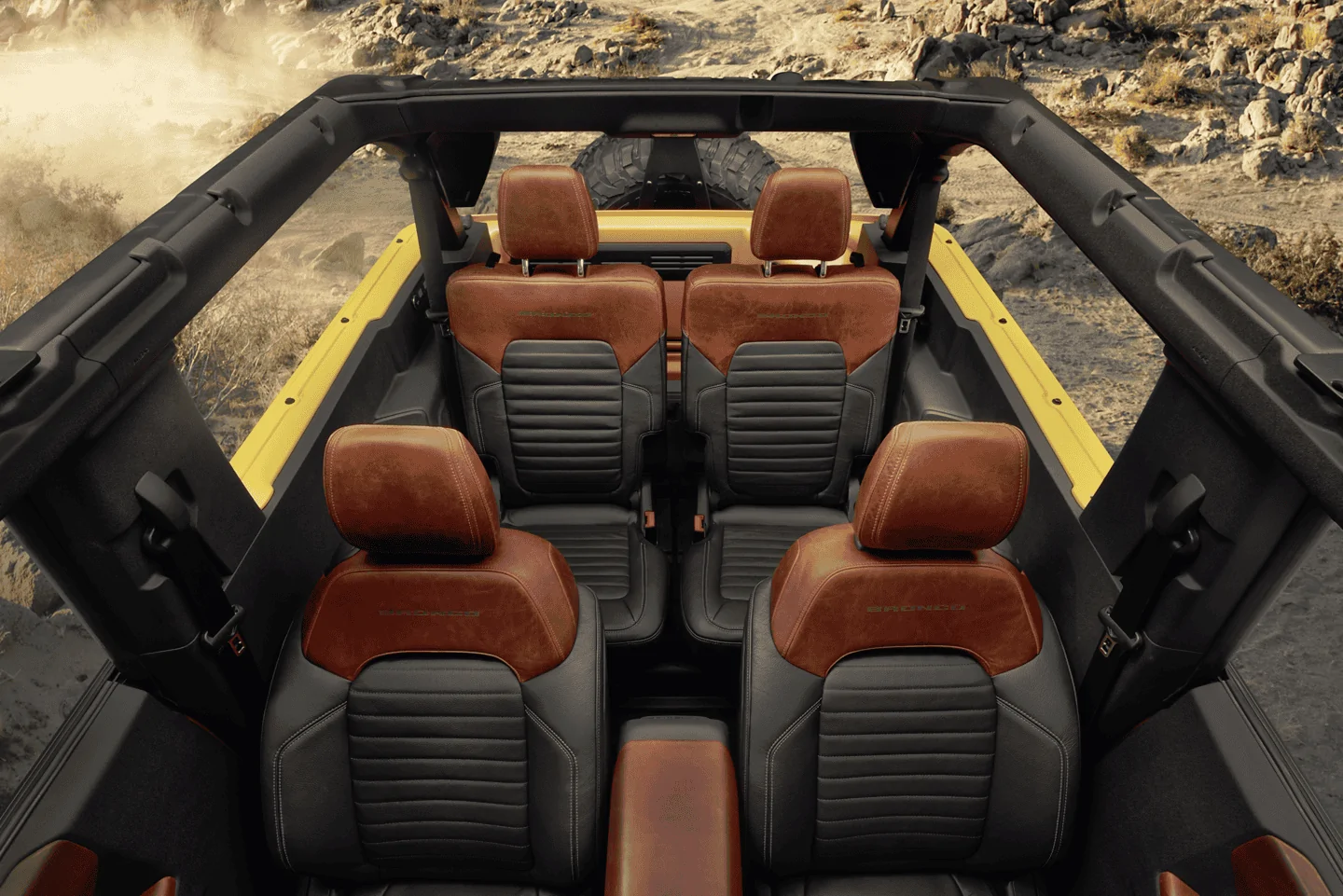 Ford Bronco First Edition Bronco Will Have Navy Pier Interior Option Only 1595811377605