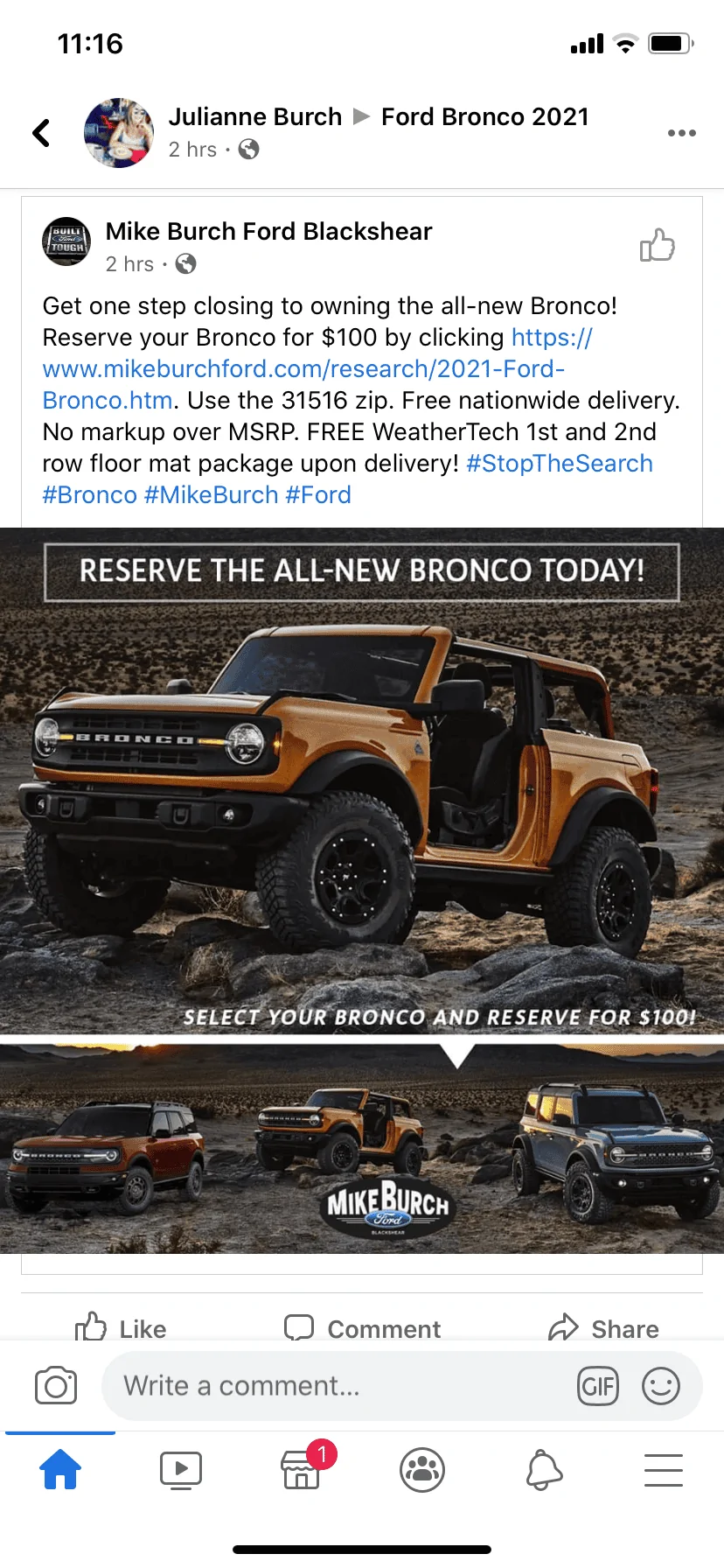 Ford Bronco Bronco Dealers: No-ADM, X-Plans & Special Discounts Master List 01C85F73-22F2-432A-8880-AAC1B837A9F2