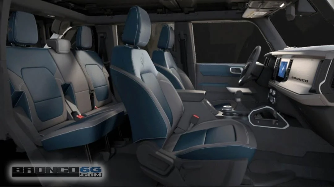Ford Bronco First Edition Bronco Will Have Navy Pier Interior Option Only Navy Pier Interior 2021 Ford Bronco First Edition Interior