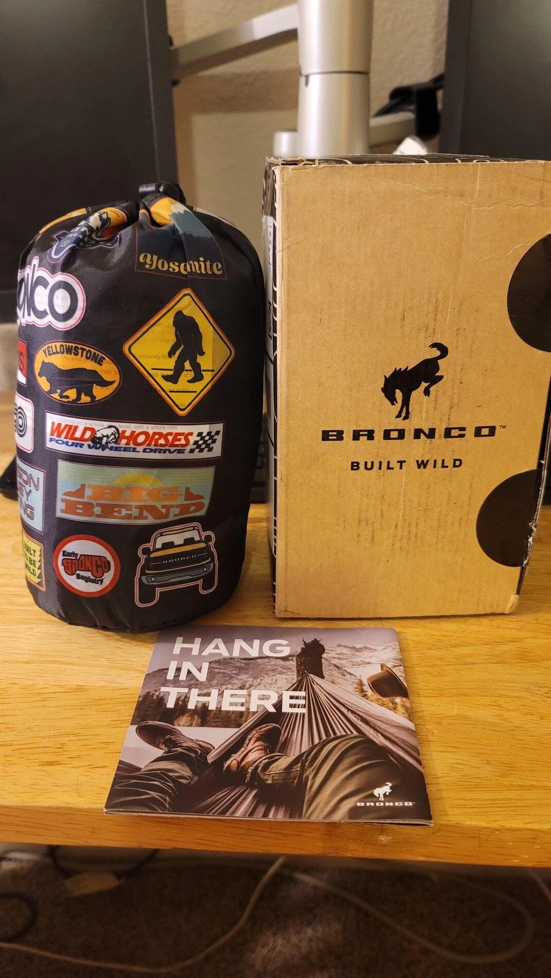 Ford Bronco Hammock swag gift thread 20210819_141111