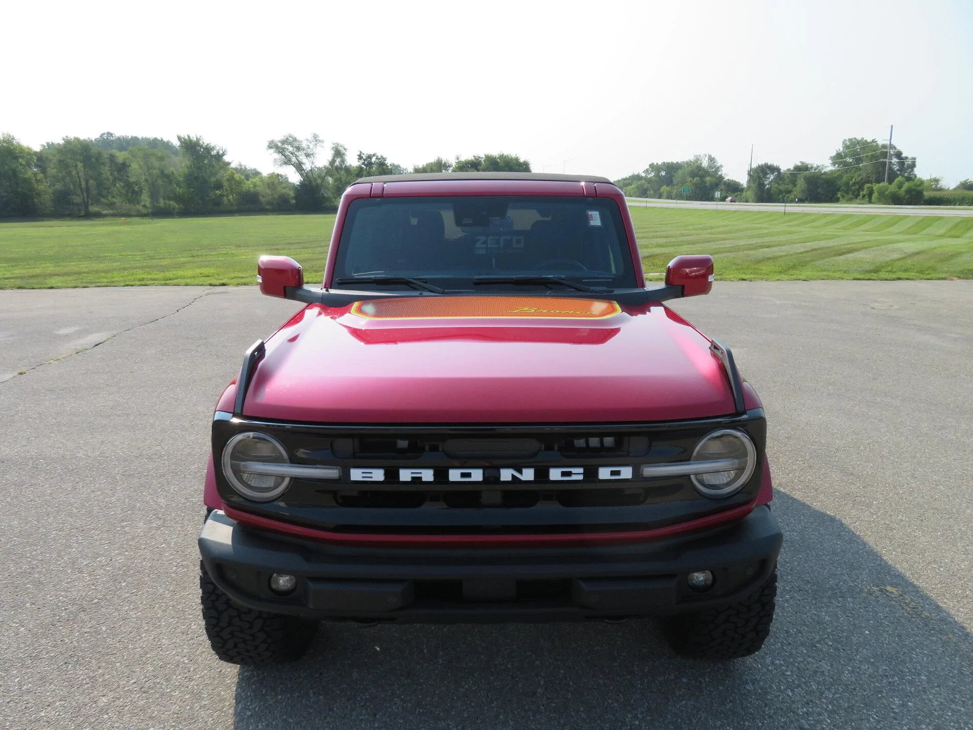 Ford Bronco Our Rapid Red Outer Banks w/ KMC Recons 17x 8.5, BFG 315/70/17, 4WP Level Kit, Ford Retro Graphics Kit DCABBB39-036C-4B0D-BFF2-DD9D4F04FC53