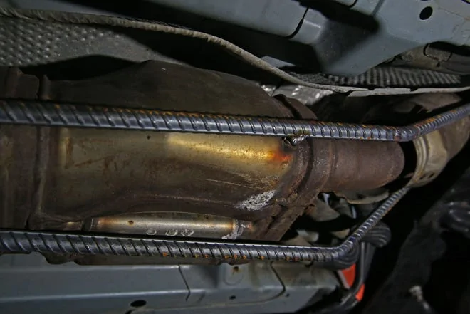 Ford Bronco Catalytic converter protection from thieves 983-3ab49e00d0cc-MJS_stolen_catalytic_converters_2