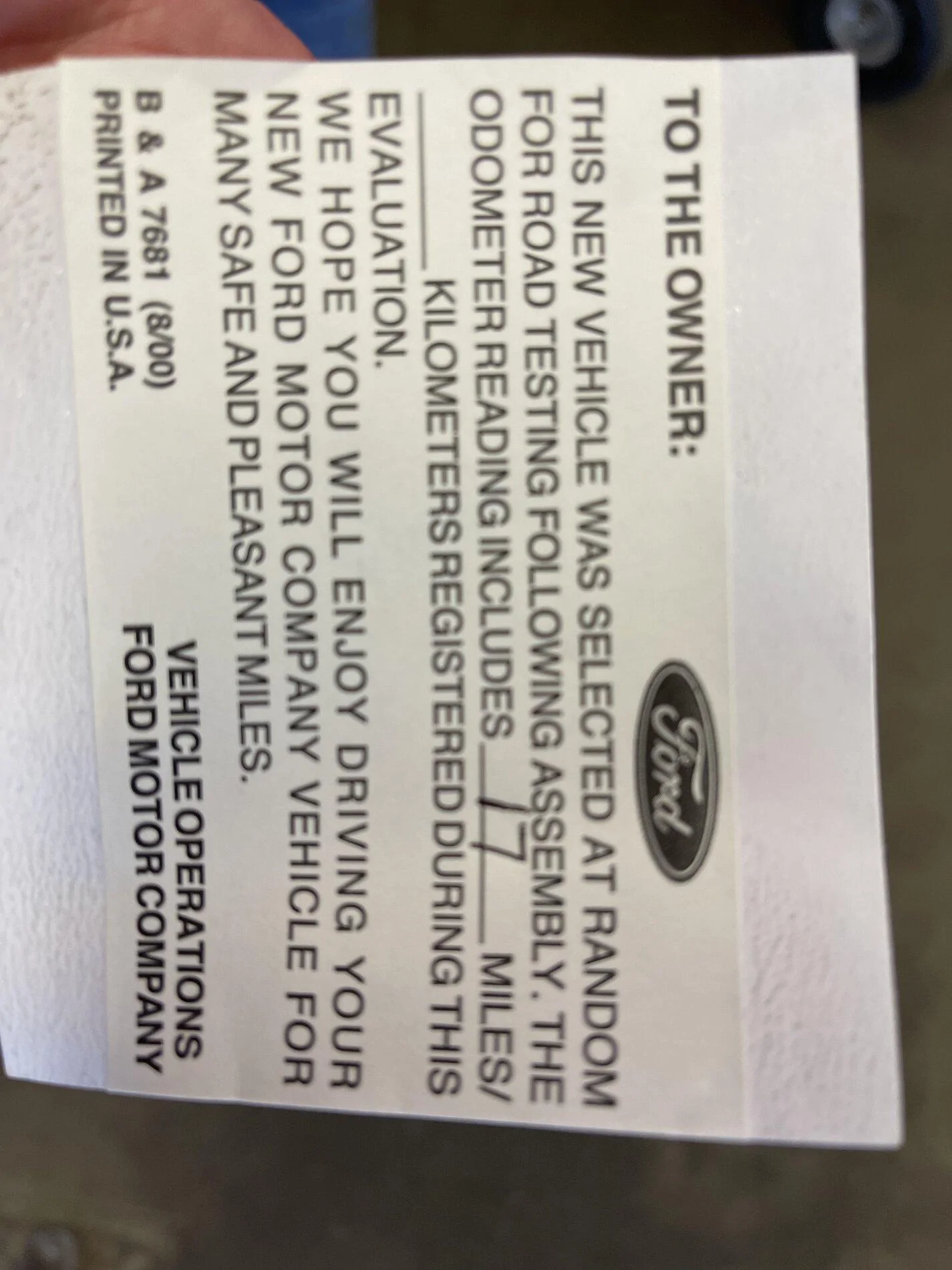 Ford Bronco Cannot get any worse, arrived at dealer muddy, damaged, 40 miles on odometer, dealership showroom fire 412B64EB-30A5-46BF-AA64-FBC74315B721