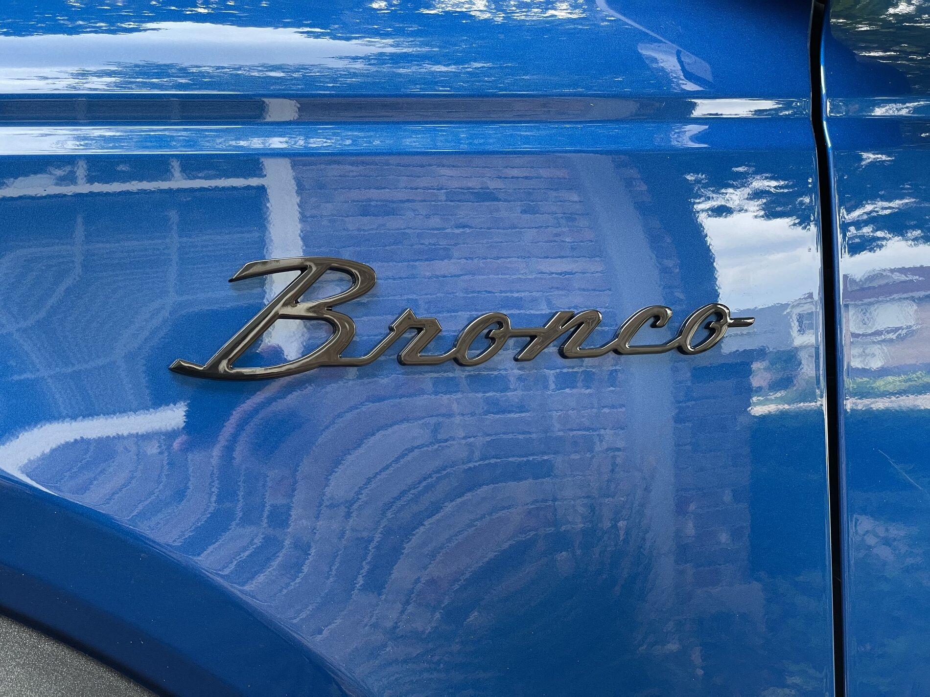 Ford Bronco Bye Bye "First Edition", hello Bronco! IMG_3432
