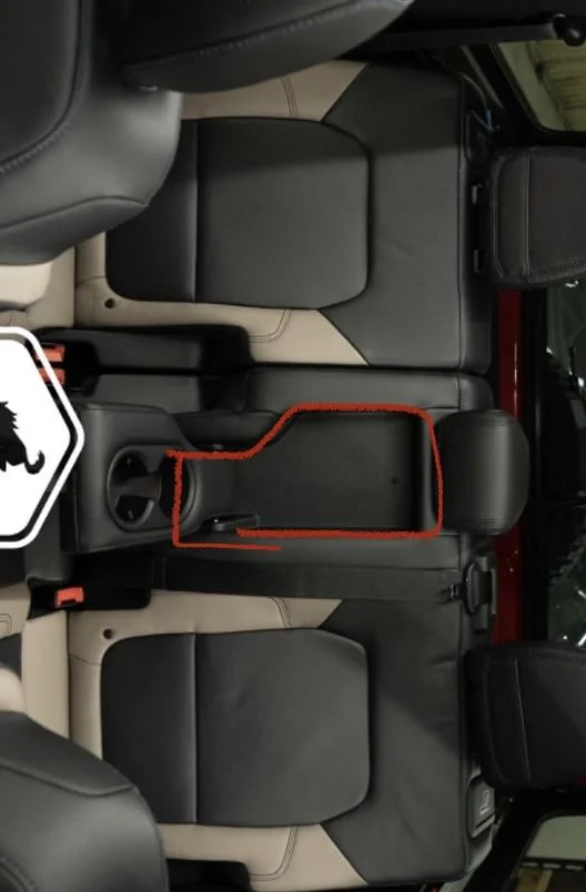 Ford Bronco Is rear ctr armrest shaped like a bronco? A05006A6-96FB-447E-9859-39BB3087CAF5