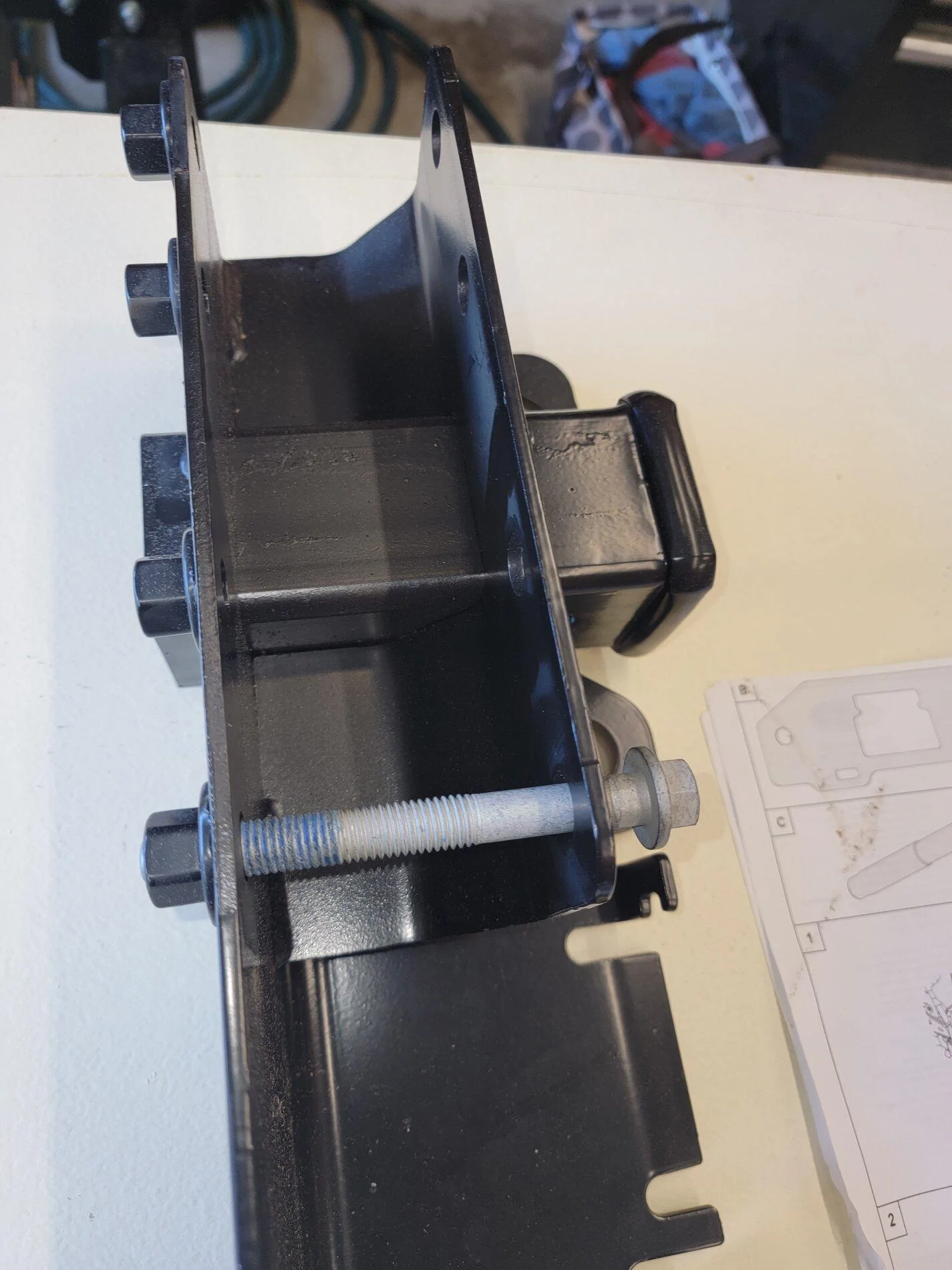 Ford Bronco Installing tow hitch.  Rear bumper torque specs? 16297477589245409975116706631742