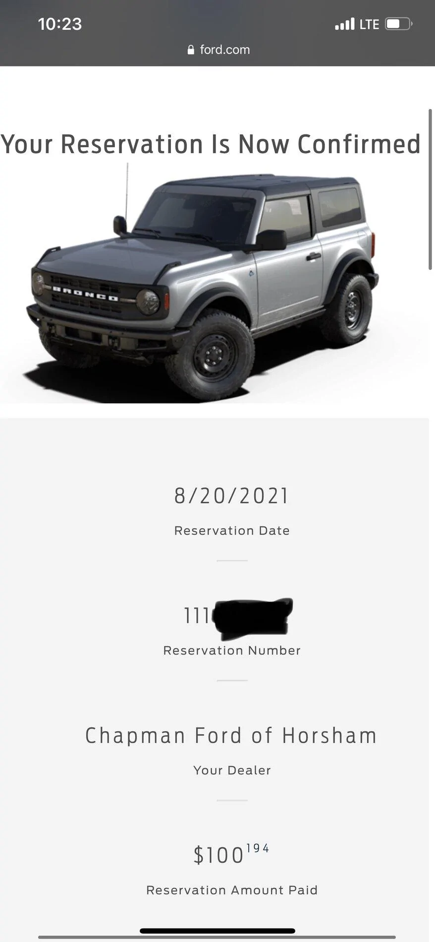 Ford Bronco Reservation program ends for the Bronco - No NEW Reservations 1F9A3EE6-45E1-4474-9FAB-AFEE2686E441