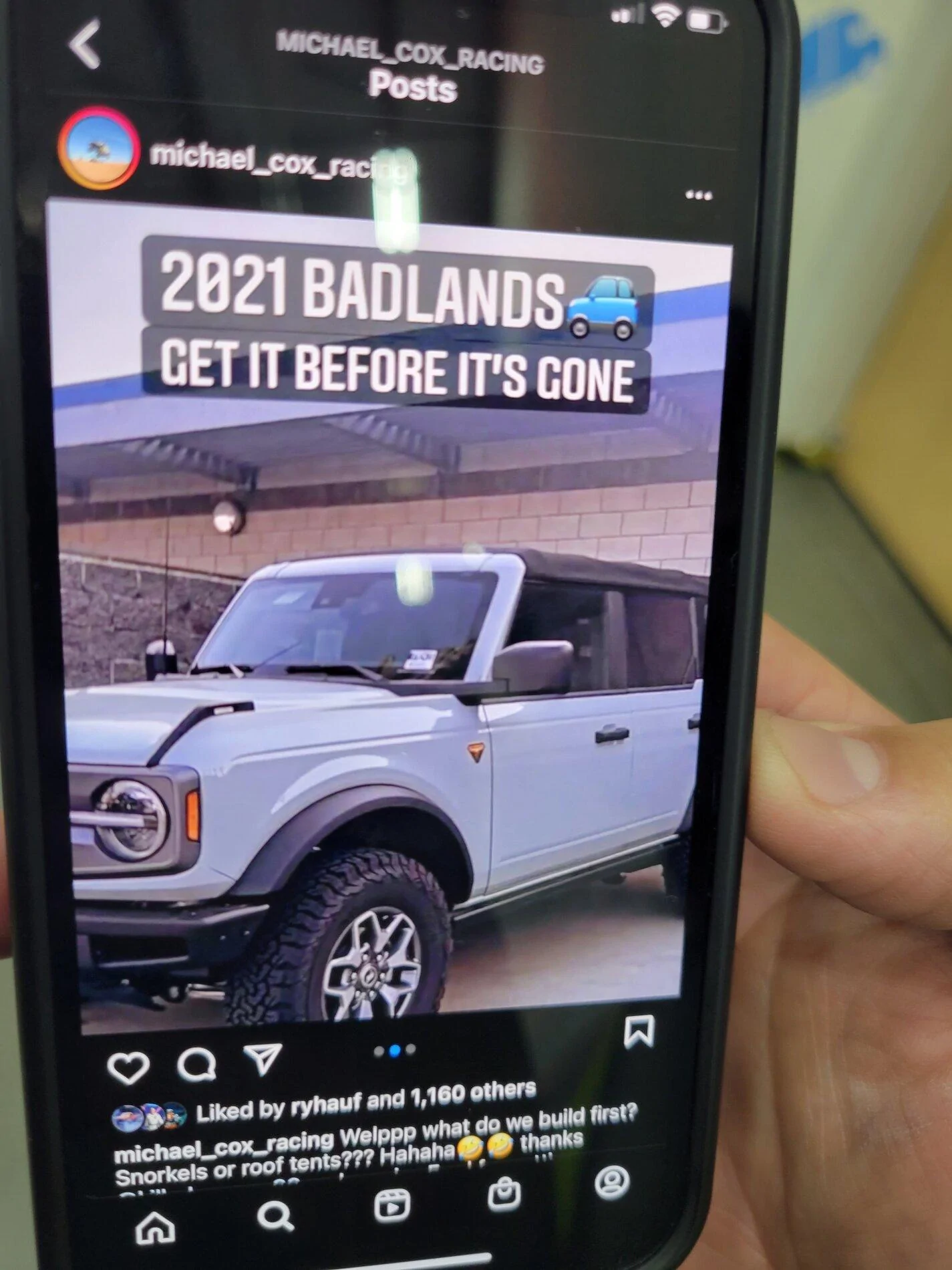 Ford Bronco Bronco dealer order manipulation 20210825_152518