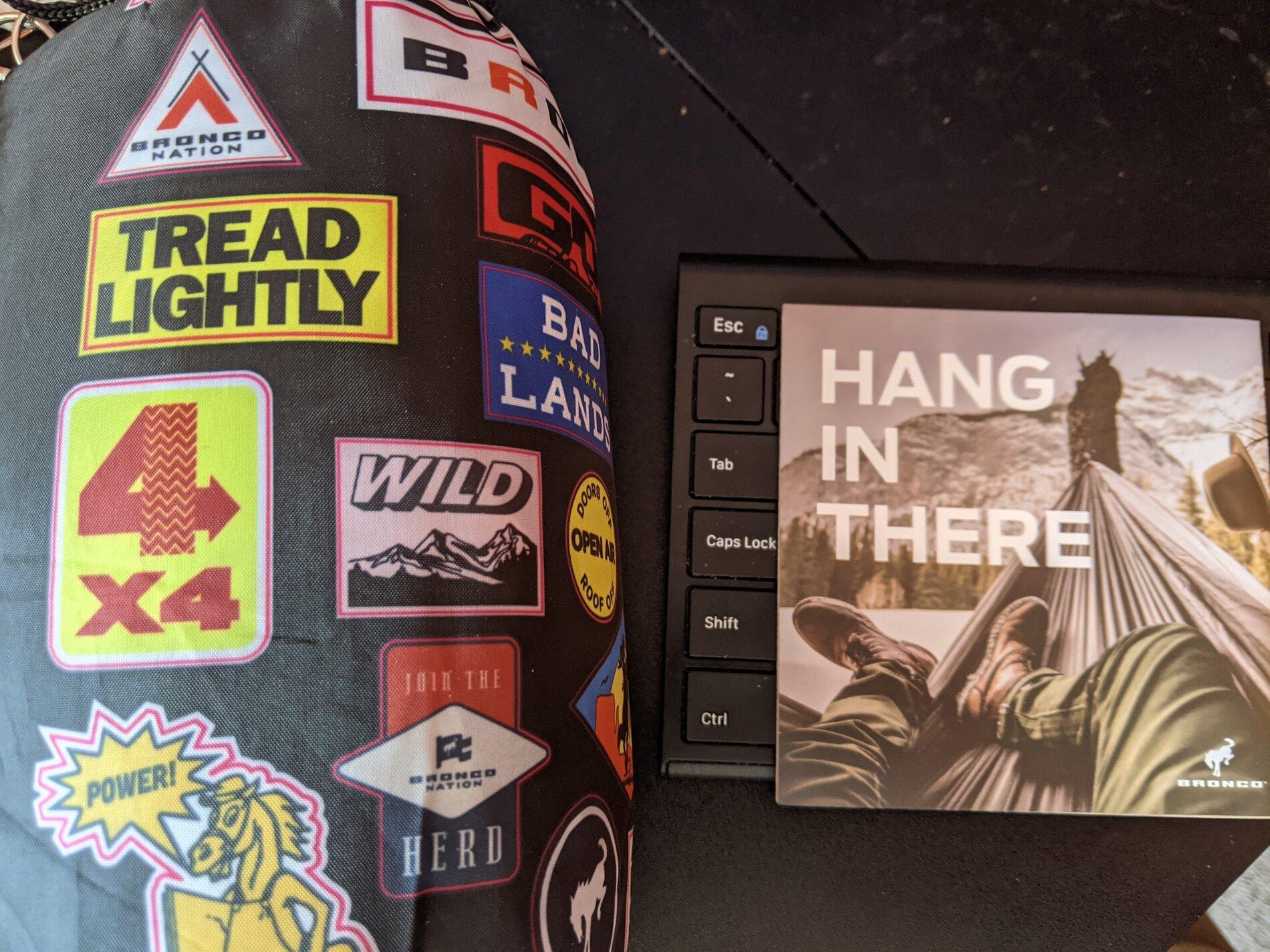 Ford Bronco Hammock swag gift thread PXL_20210826_182003075
