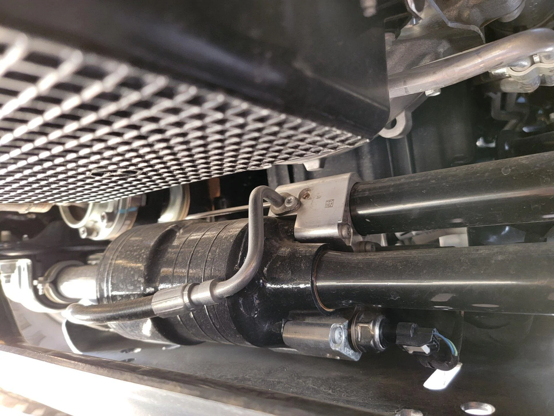 Ford Bronco Ground Clearance Difference 2.3L and 2.7L Chassis 20210515_100803