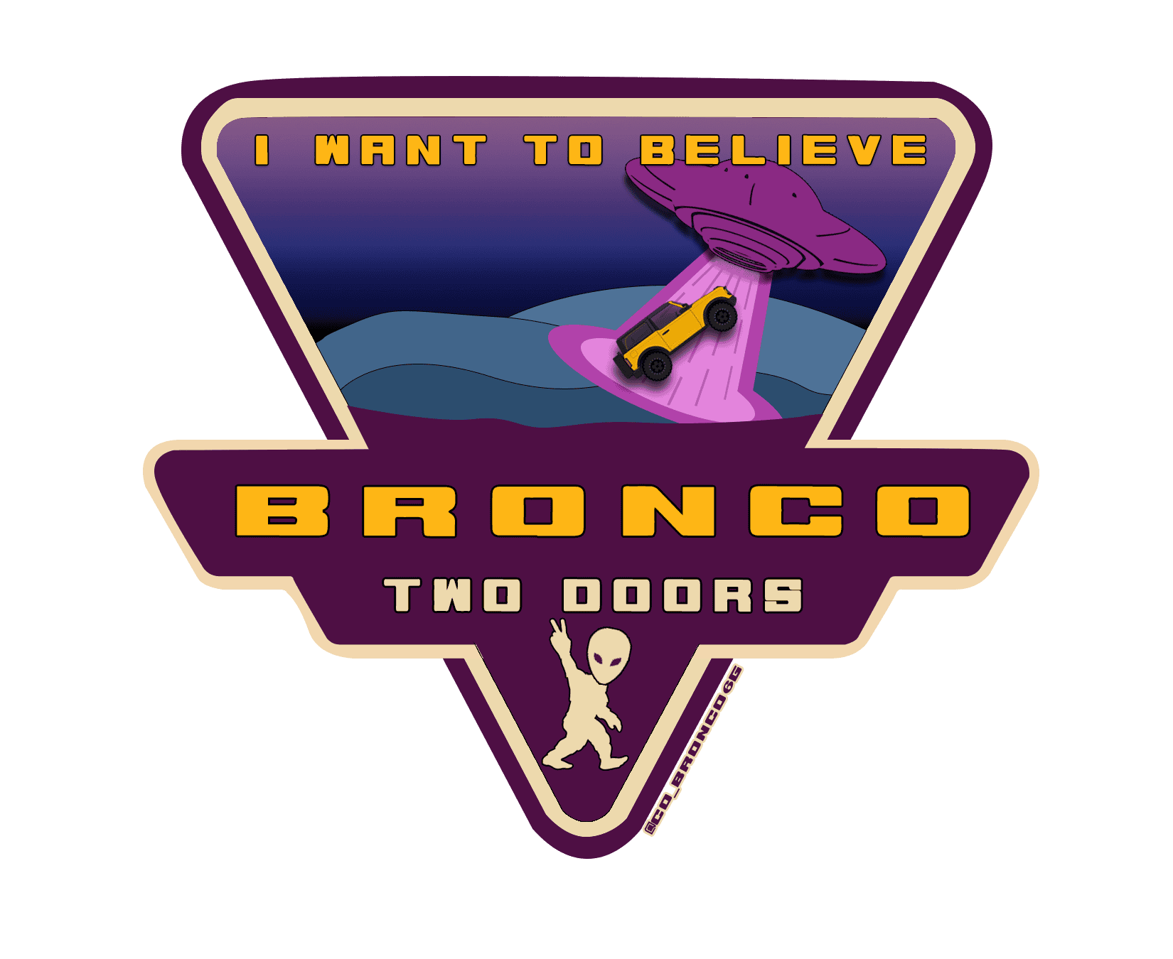 Ford Bronco [DORT MOUNTAIN] - *Badges, Get your Badges* Bronco Top Woes Pick-Me-Ups 2DR-Alie