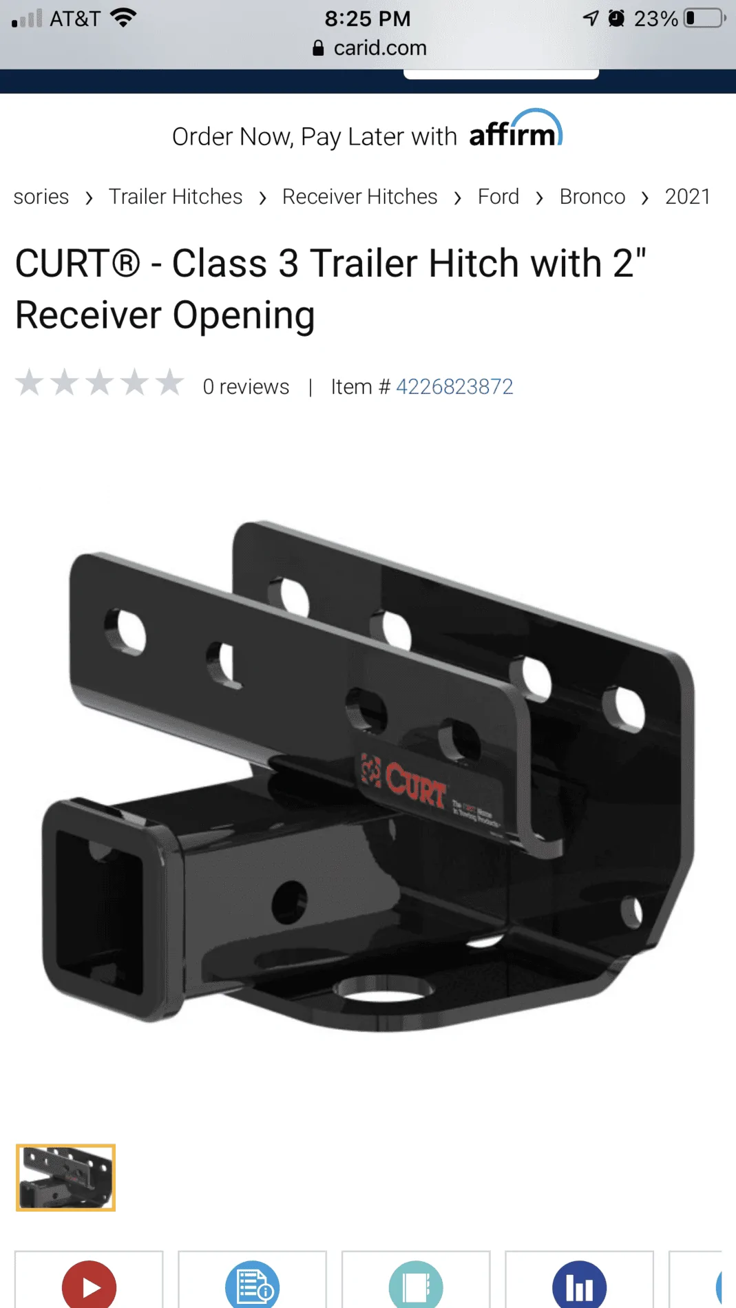 Ford Bronco Adding a tow package aftermarket FC3D9EB4-2605-4C2A-B8F2-CF78D3F33AEA
