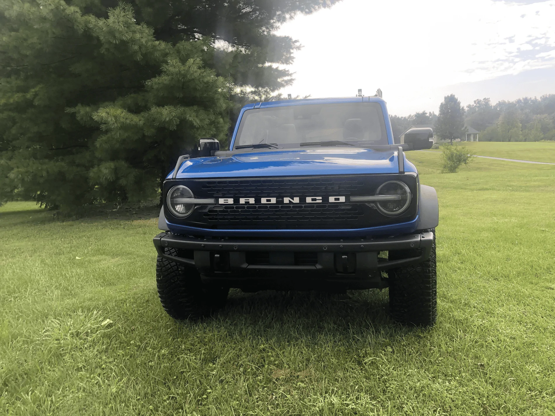 Ford Bronco finally got to drive one. tempImagecodtn